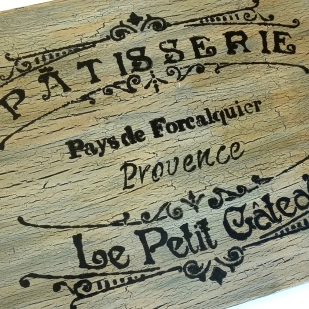French Cottage Wooden Shabby Chic Wall Art Decor Home Decor French Kitchen Decor